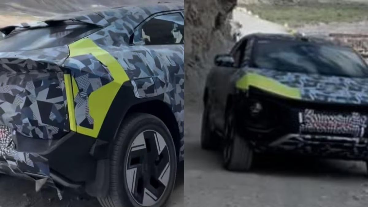 लॉन्च से पहले महिंद्रा की 2 धांसू Electric SUVs हुईं स्पॉट, BE Rall-E और XEV 9e के नए अवतार ने मचाई सनसनी