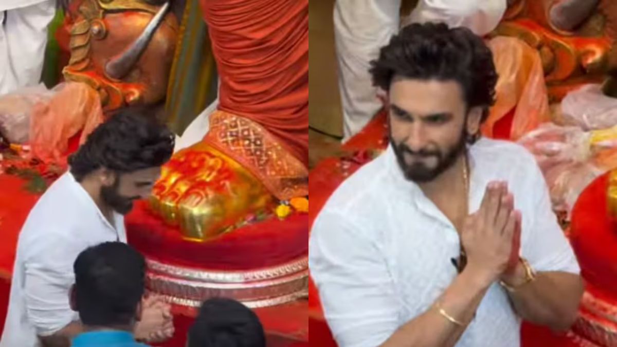 लालबागचा राजा के दर्शन कर भावुक हुए रणवीर सिंह, दूसरे बच्चे के जन्म से पहले लिया बड़ा संकल्प